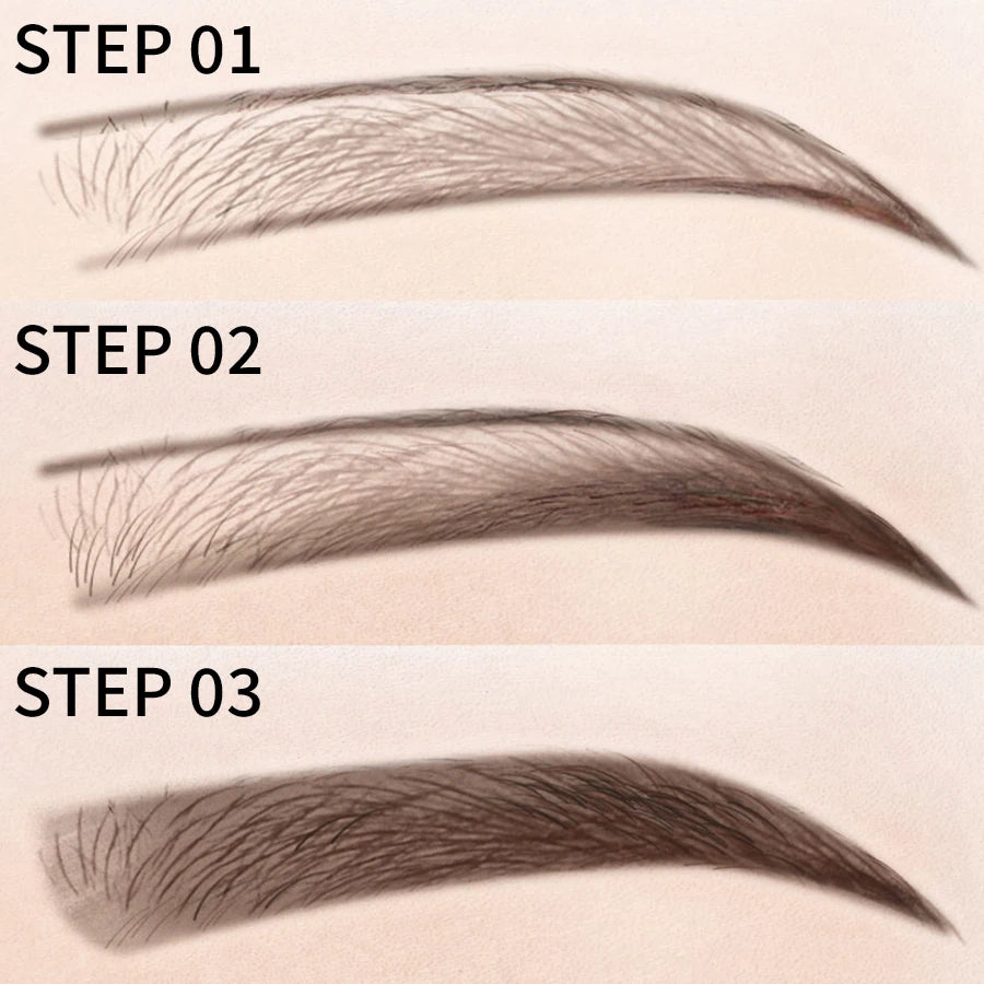 FUNPARK Double-Head Waterproof Eyebrow Pencil – 5 Shades Eyebrow Pencil HIP