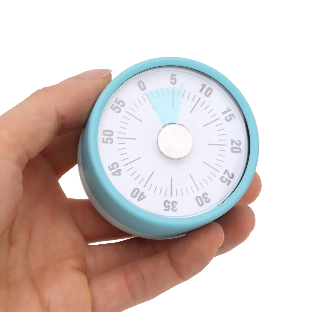 Mechanical Kitchen Timer High Accuracy Stainless Steel Countdown Chef Cooking Timer for Home Study Blue Mechanical Kitchen Timer HIP