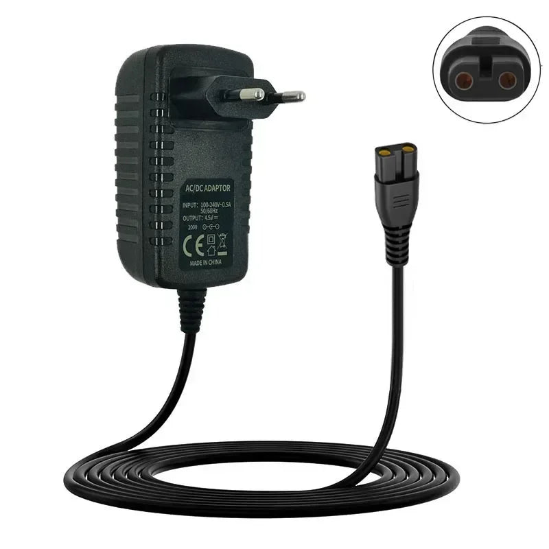 BaByliss PRO Trimmer Charger – 4.5V 1.2A 2m Power Adapter Trimmer Charger Adapter HIP