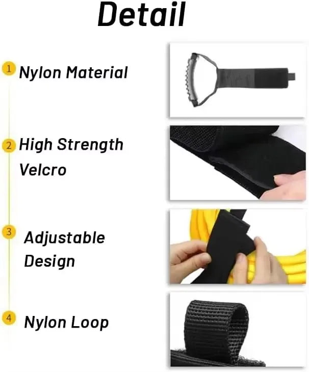Heavy-Duty Extension Cord Organizer Strap with Handle Cord Organizer Strap HIP