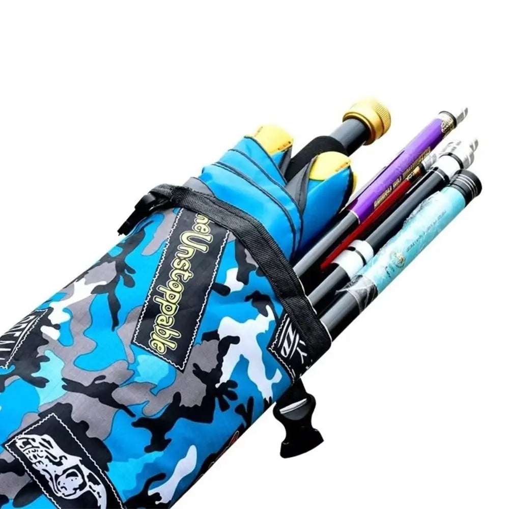 Waterproof Foldable Fishing Rod & Tackle Storage Bag Fishing Rod Bag HIP