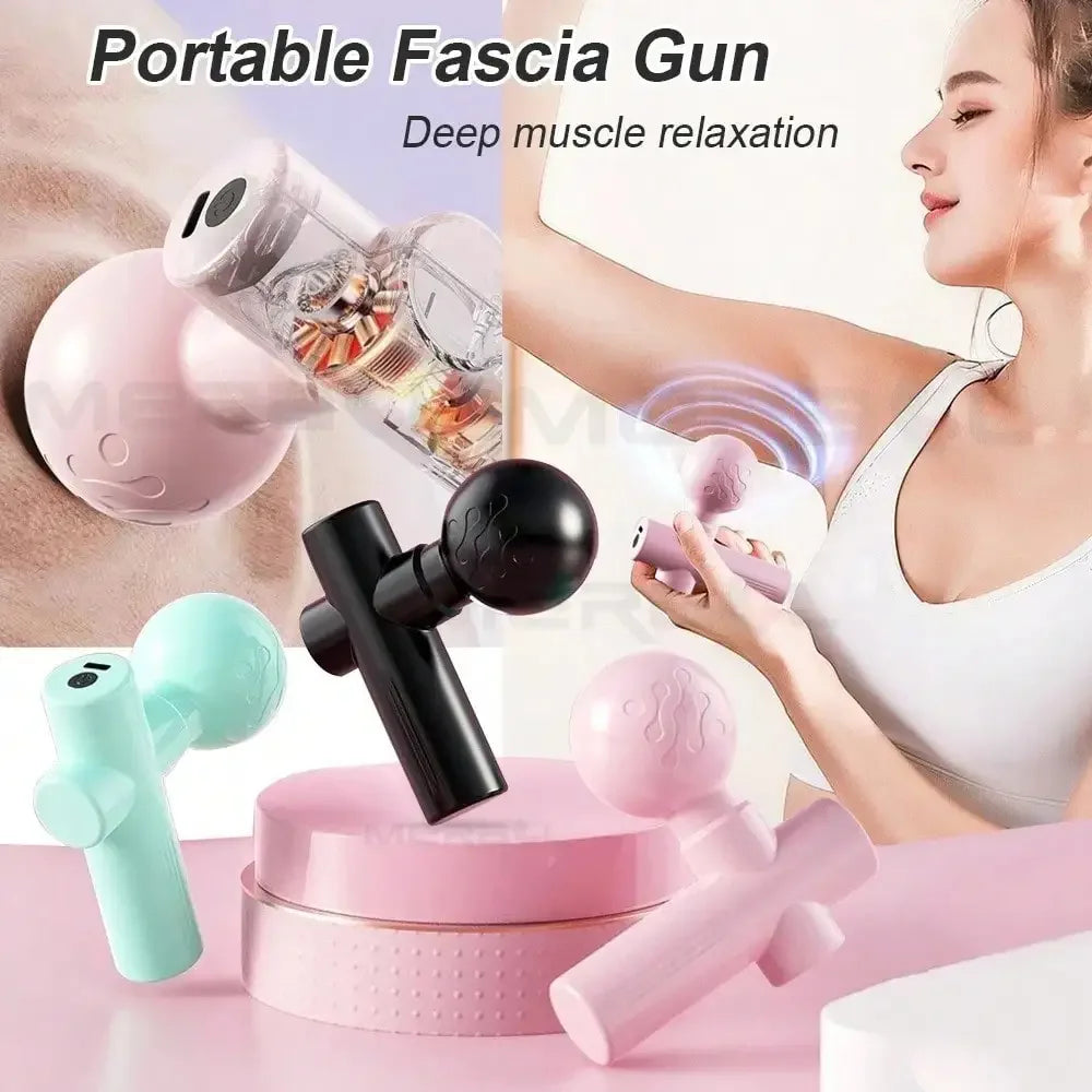 Mini Massage Gun – Portable Fascia Gun for Neck & Body Mini Massage Gun HIP