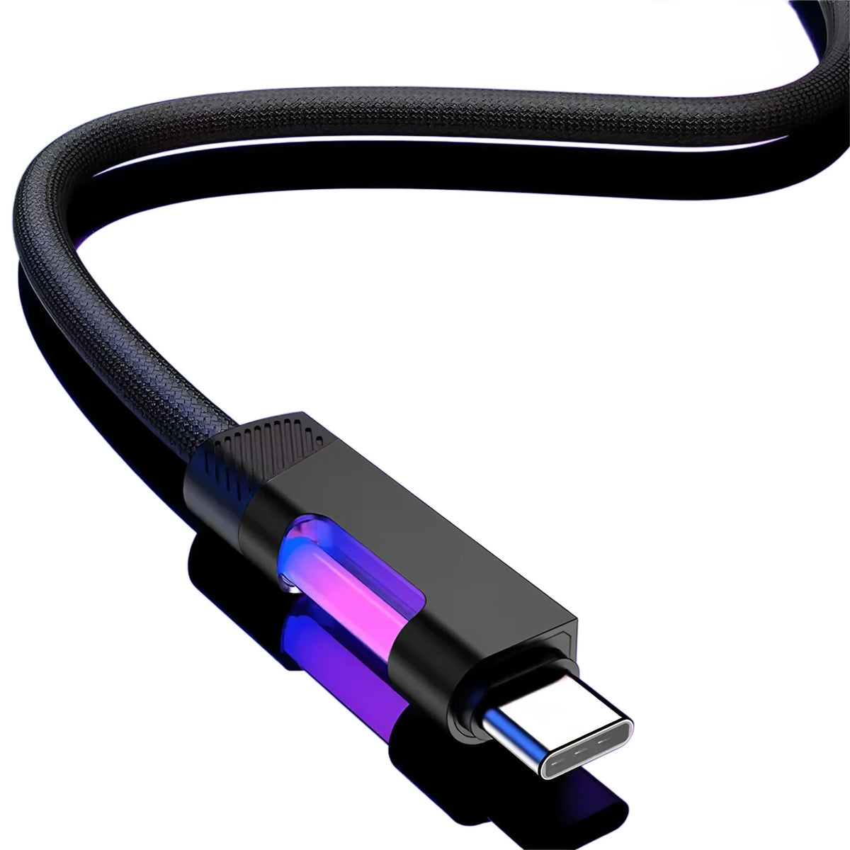 BESY USB-C Fast Charging Cable with LED Indicator – 3A PD USB-C Charging Cable HIP