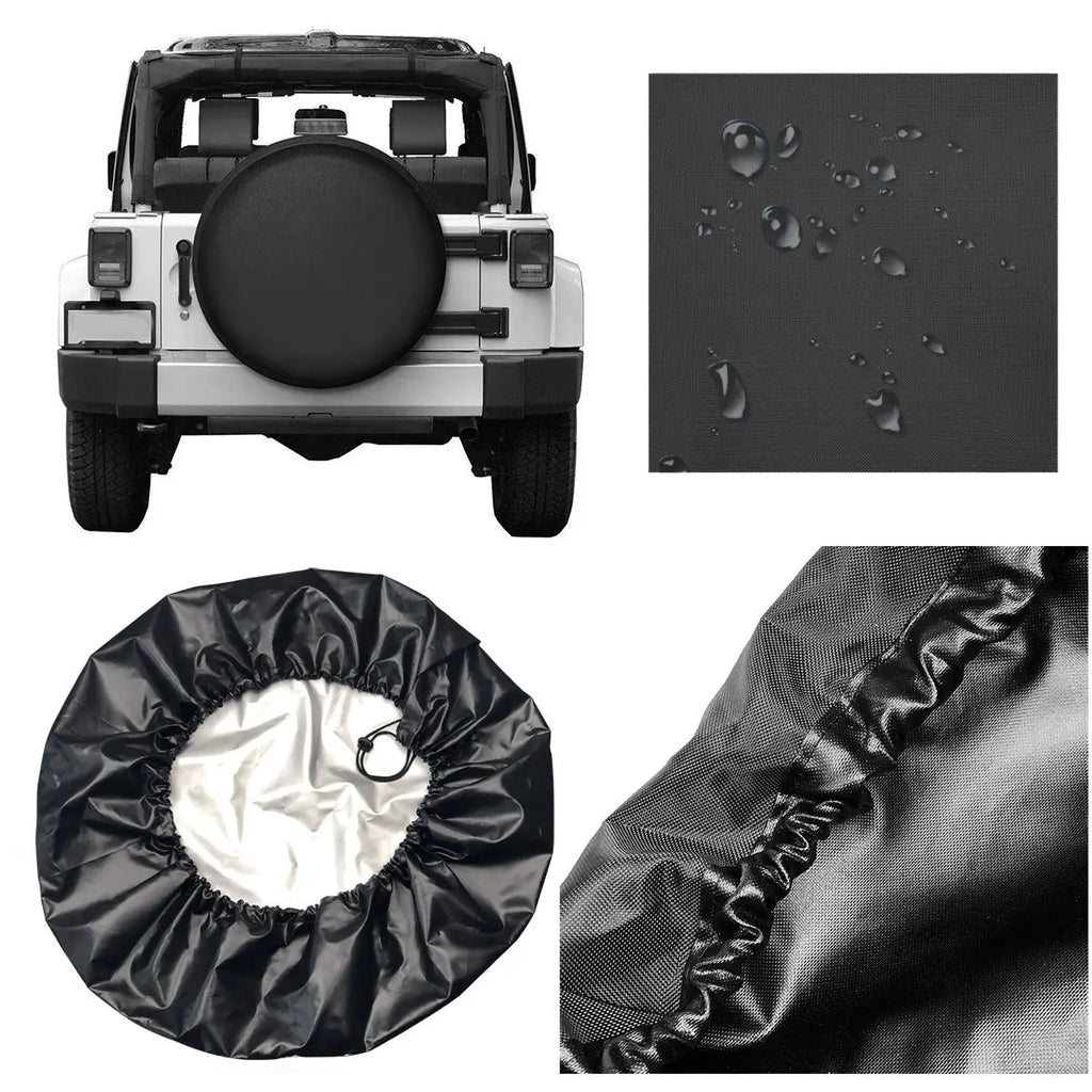 American Flag Eagle Spare Tire Cover – Waterproof Polyester Spare Tire Cover HIP