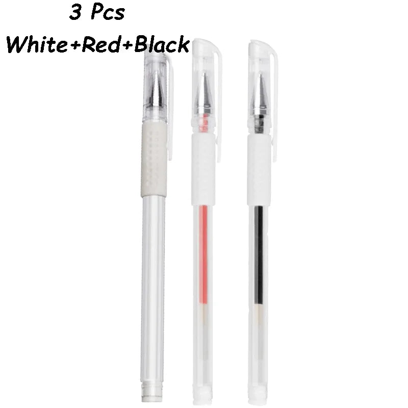 1Pc 3Pcs 4Pcs Multi‑color Skin Positioning Marker Pencil Waterproof Oil‑based Microblading Tattoo Marking Pen Skin Locator Tool HIP White Red Black