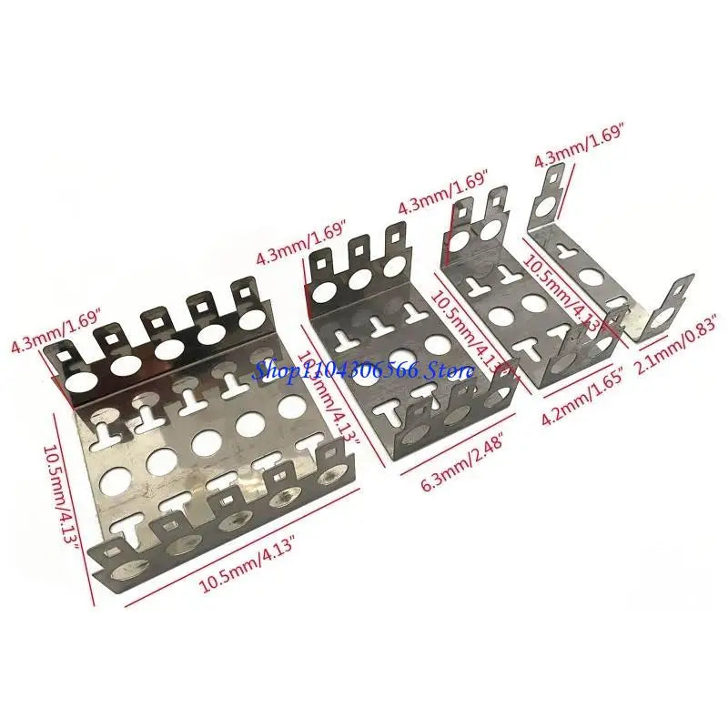 Krone Module Back Mount Frame Bracket – 1/2/3/5 Rows Telecom Mounting Bracket HIP