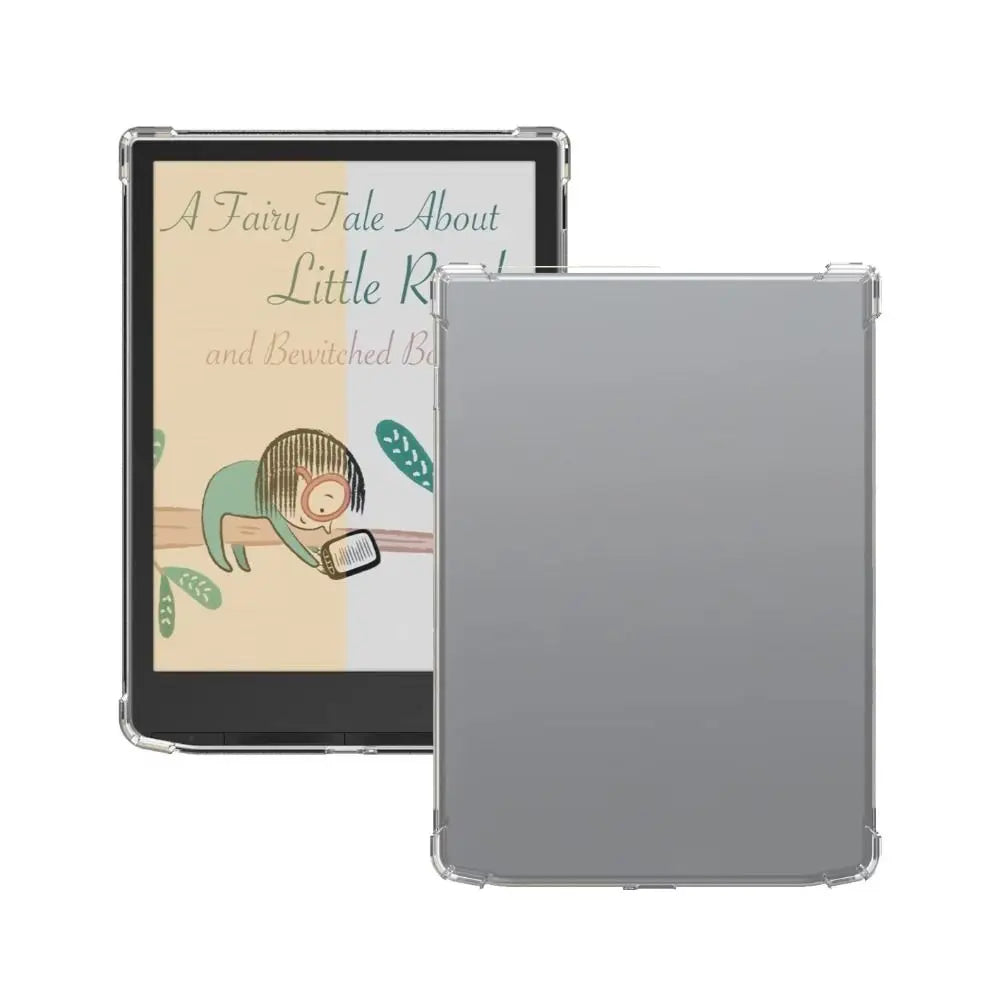 TPU Clear Airbag Case for Pocketbook InkPad 4 / Color 2/3 7.8" eReader Protective Case HIP