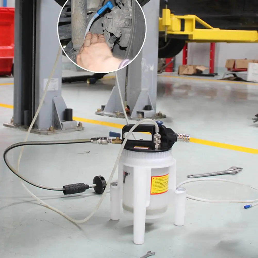 Car Brake Oil Exchange Pumping Connector with 50cm Hose Oil Exchange Pipe Tool Car Brake Fluid Oil Filling Equipment Accessories HIP