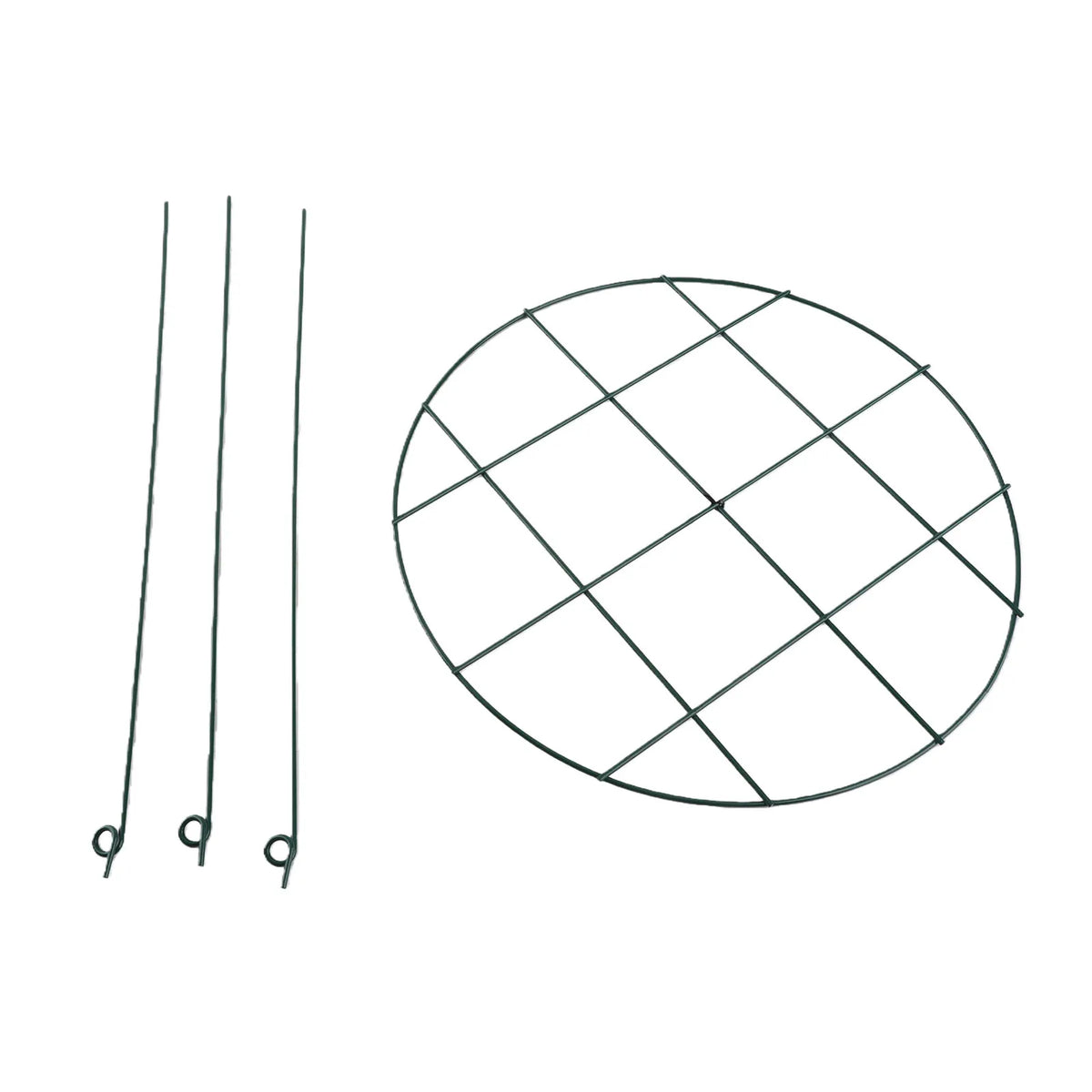 Garden Grid Shaped Iron Metal Plant Stand Strawberry Stand Plant Support Stake Metal Plant Stand Plant Support Stake Plant Stand HIP 35x45cm