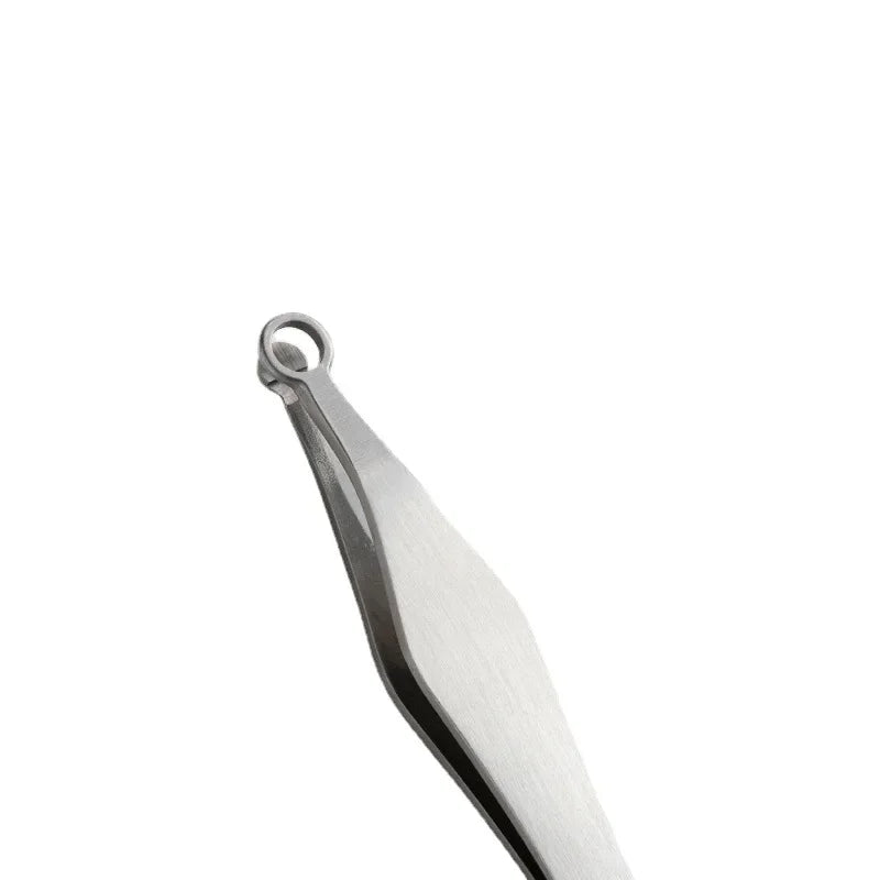 Stainless Steel Nose & Eyebrow Hair Trimming Tweezers Nose Hair Trimmer HIP