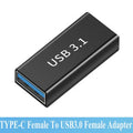 USB-C to USB-A OTG Adapter 5Gbps | Type-C Converter USB OTG Adapter HIP C Female to A Female