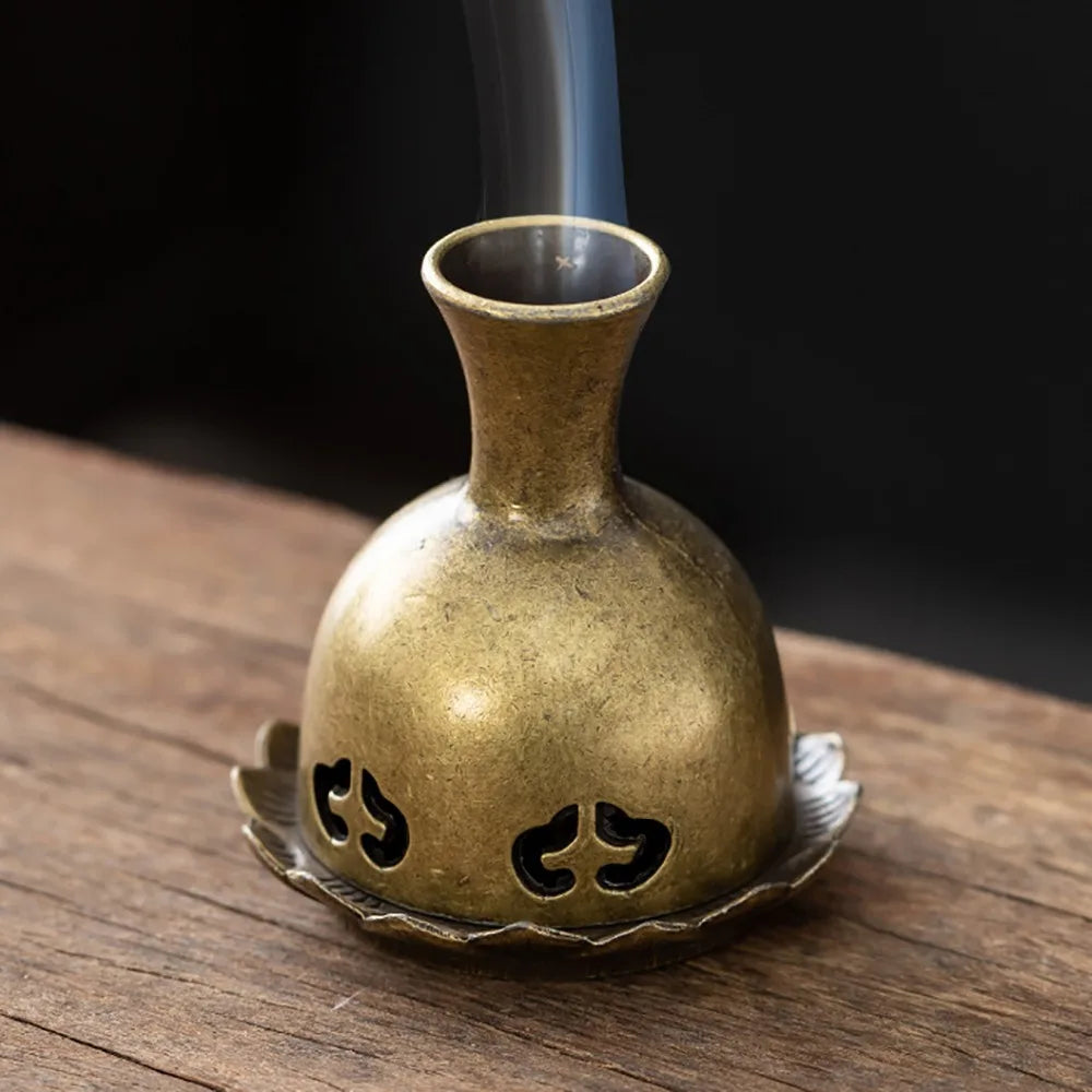 Chinese Style Zinc Alloy Incense Burner – Aromatherapy Gift Incense Burner HIP 7