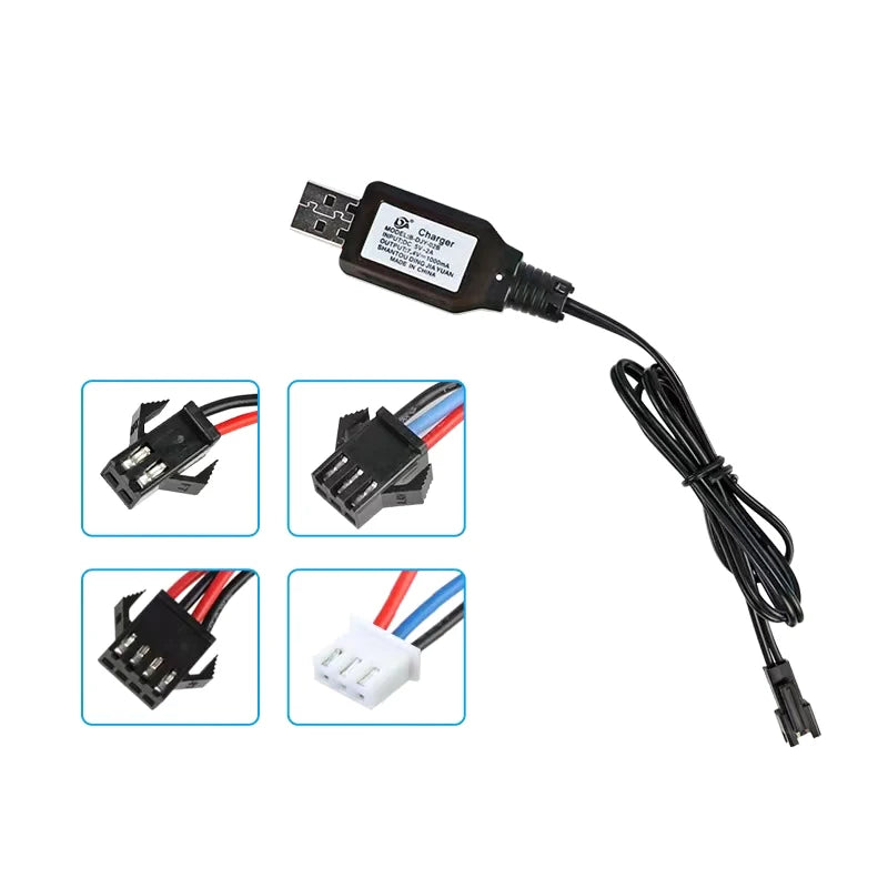 USB Li-ion Charger 7.4V 400mA – SM XH Plug RC Toys & Boats RC Battery Charger HIP