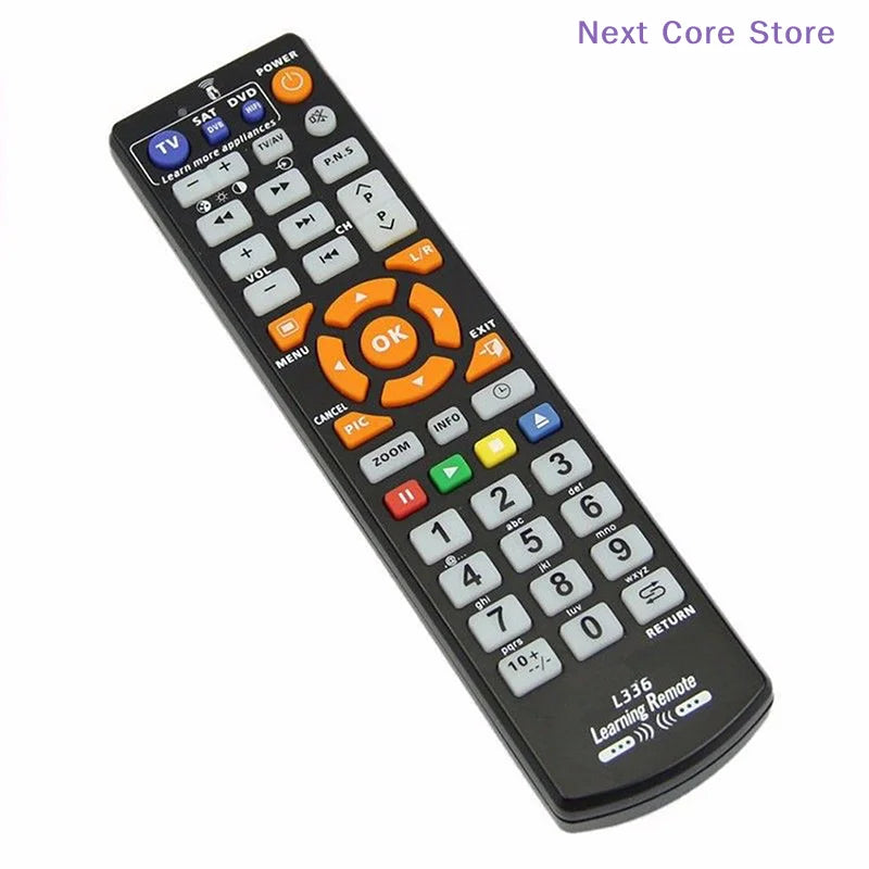 Universal Smart Remote Control with Learn Function – TV DVD SAT Universal Remote Control HIP