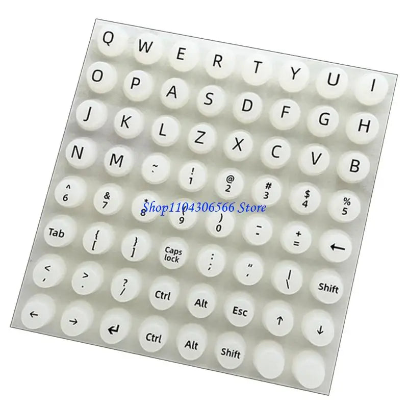 Nail-Friendly Silicone Keycap Extenders – 64 Pcs Set Keycap Extenders HIP