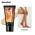 3 Colors Medium Leg Makeup Leg Effect Body Concealer Waterproof Sweatproof Full Coverage Cover Scars Veins Tattoo Even HIP 3Deep Brown