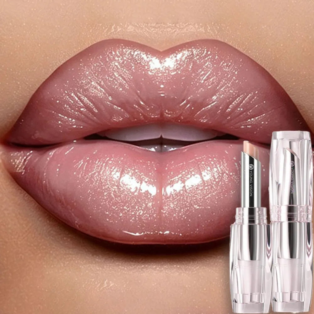 Temperature Change Lip Balm Creamy Hydrating Lipstick Moisturizing Pearlescent Nude Lip Care For Daily Natural Lip Makeup HIP 01