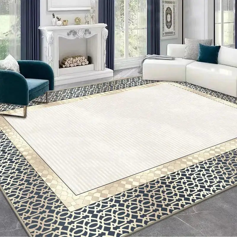 Geometric Nordic Area Rug – Modern Living Room & Bedroom Mat Area Rug HIP