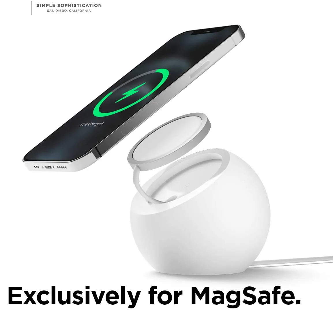 MagSafe Ball Silicone Desk Stand – iPhone 16 15 14 13 Holder Magnetic Phone Stand HIP