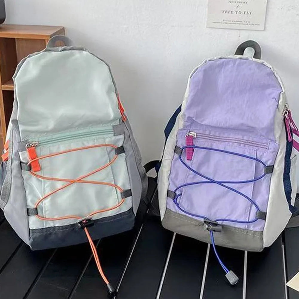 Fashion Lightweight Mini Nylon Backpack – School & Travel Mini Backpack HIP