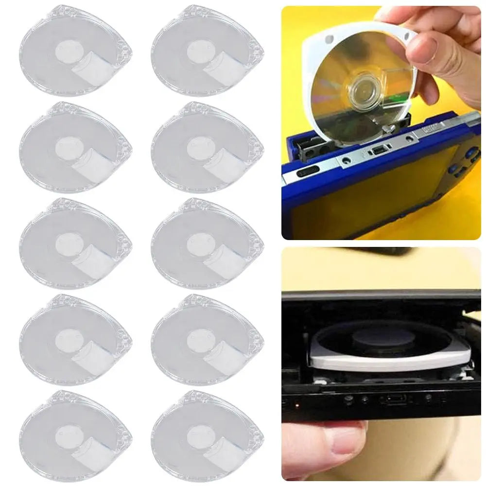 10-Pack PSP UMD Replacement Disc Cases – Protective Shells Game Disc Cases HIP
