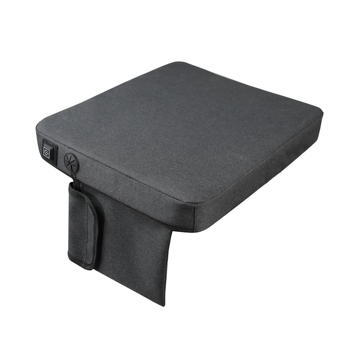 Outdoor USB intelligent Heating Seat cushion warm heating pad Winter Camping Seat Cushion HIP black