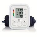 Fireurus Digital Upper Arm Blood Pressure Monitor | USB or Battery Blood Pressure Monitor HIP White