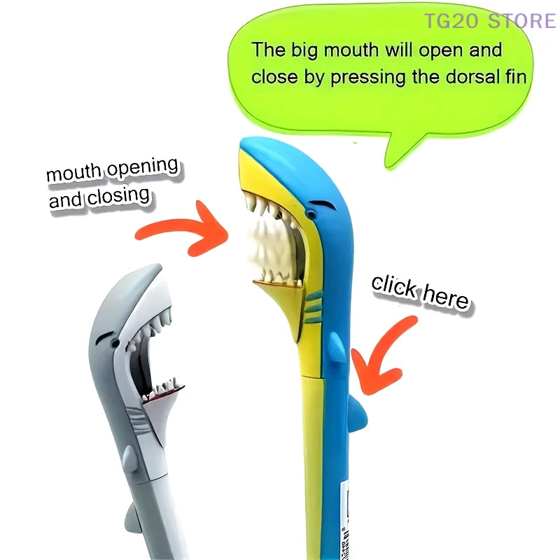 Shark Shape Ballpoint Pen – Fun Stationery Gift for Kids Novelty Ballpoint Pen HIP