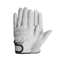 Sheepskin Leather Work Gloves – Welding & Heavy Duty Work Safety Gloves HIP White-L