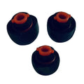 Silicone Eartips for Plantronics Voyager 5200 – 3 Sizes Headset Eartip Cover HIP BROWN