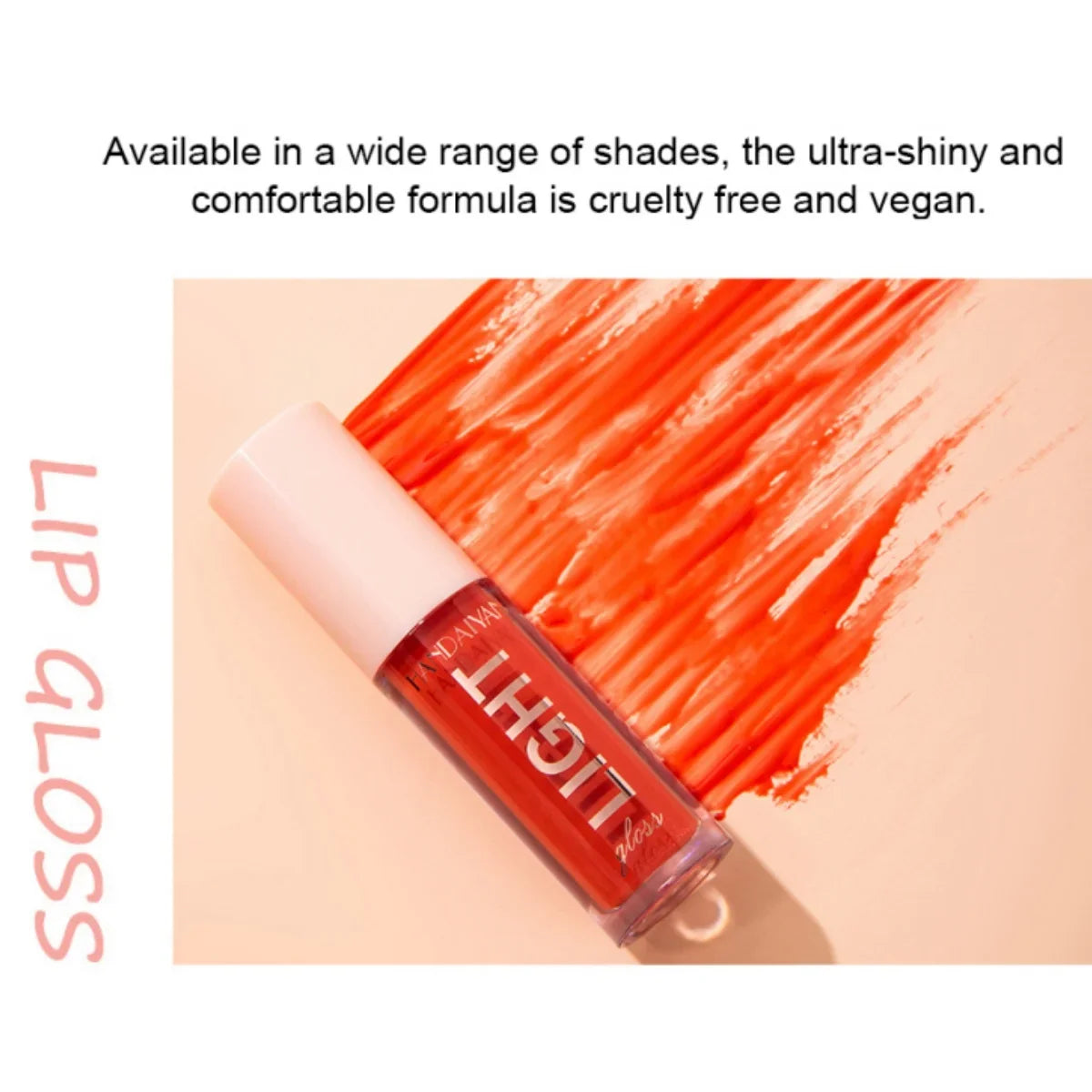 Handaiyan 6-Pc Mirror Lip Gloss Set – Long-Lasting & Moisturizing Lip Gloss Set HIP