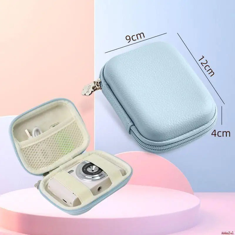 Hard Shell Camera Case – Shockproof PU Leather Travel Bag Camera Storage Case HIP A1