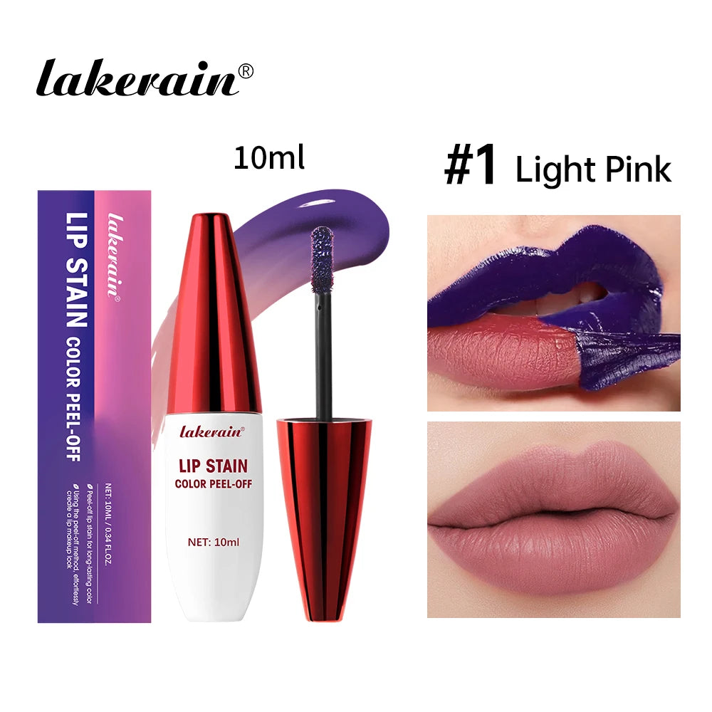 Lip Stain Peel Off 24 Hours Water Resistant Lipsticks Makeup Liquid Lipstick Matte Lipstick for Lips Stick Free Shipping Ink HIP 1