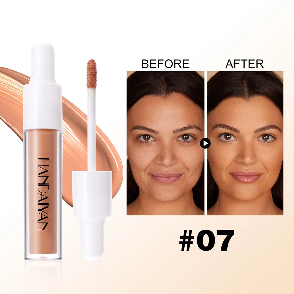 HANDAIYAN 8-Shade Waterproof Liquid Concealer | Full Coverage Liquid Concealer HIP 7
