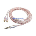 3.5mm to MMCX Headphone Cable 120cm – Silver Plated Copper Headphone Cable HIP 2 CN