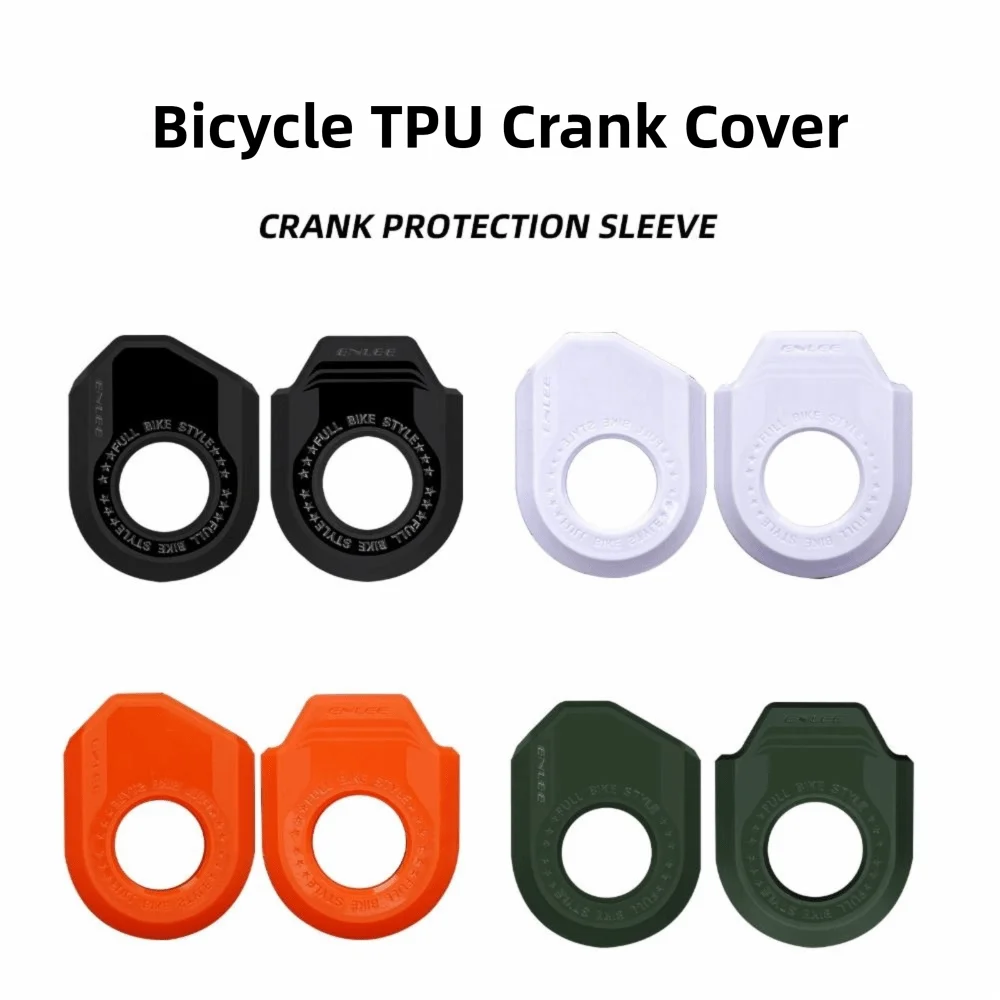 Universal Bicycle Crank Arm Protector TPU Sleeve – MTB & Road Crank Arm Protector HIP