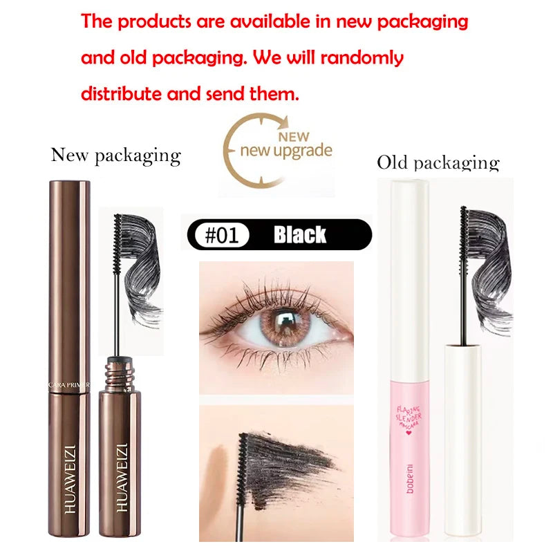 Silk Fiber Mascara – Lengthening, Volumizing & Waterproof Silk Fiber Mascara HIP 01black
