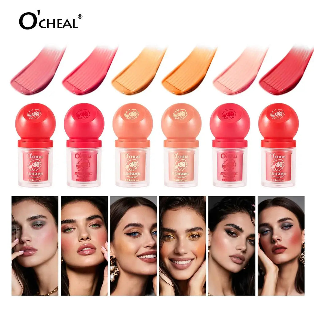 OCHEAL Liquid Blush Stick – Buildable Cream Contour Liquid Blush Stick HIP