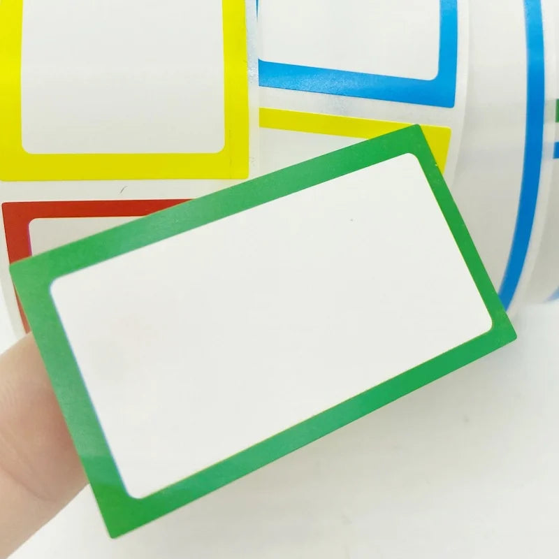 250-Pack Removable Blank Sticker Labels – Home & Office Blank Sticker Labels HIP