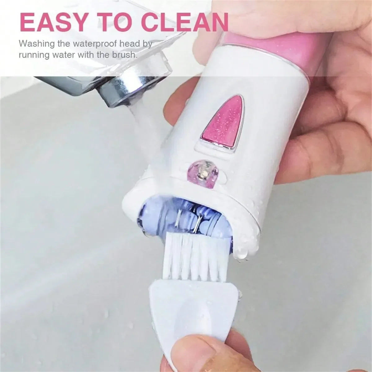 Smooth Glide Facial Epilator for Women – Battery Powered Facial Epilator HIP