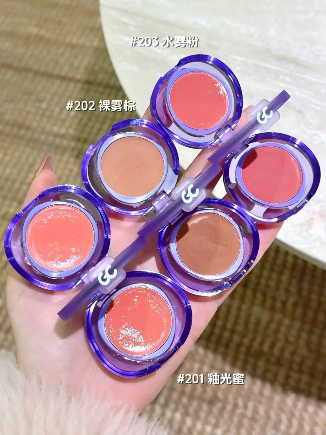 Girlscrush Dual-Color Cream Blush & Lip Tint – Dewy & Matte Cream Blush & Lip Tint HIP