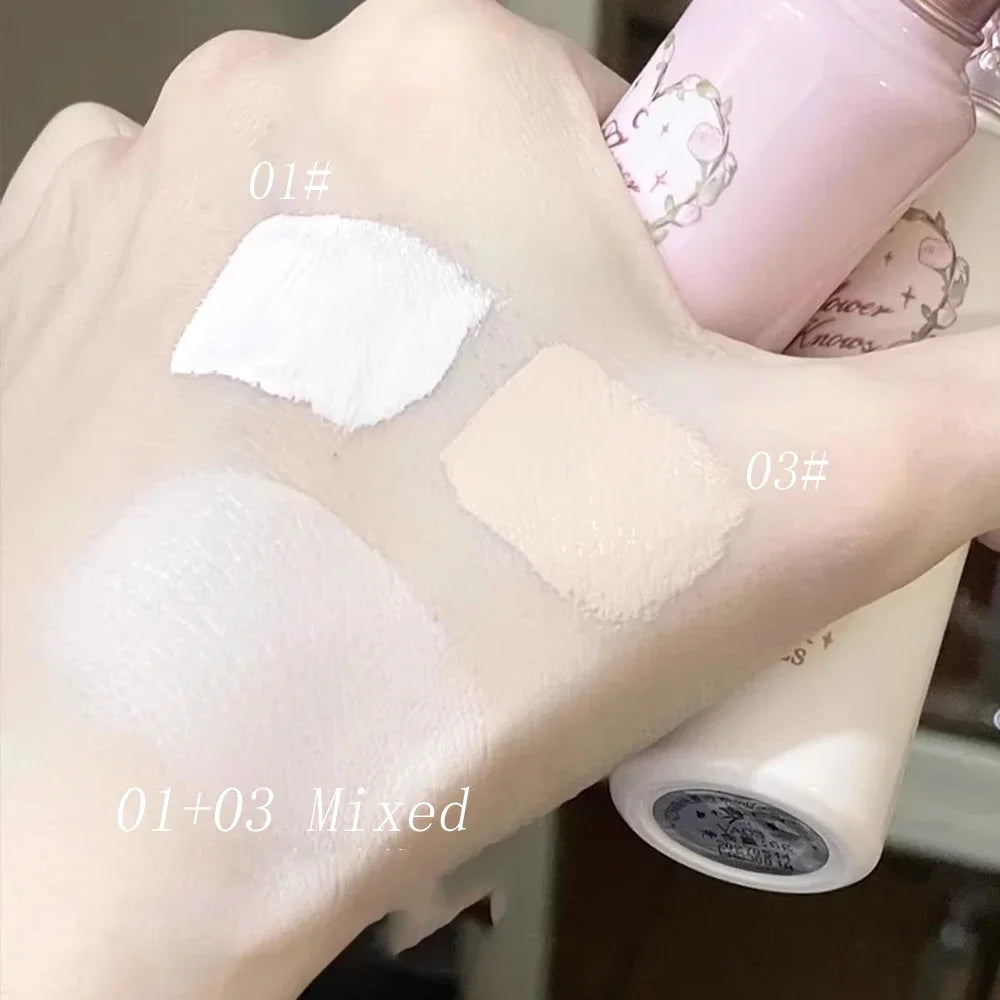 Pink Liquid Concealer Stick Moisturizing Waterproof Brightening Concealer Cream Lasting Cover Acne Spot Dark Circles Face Makeup HIP