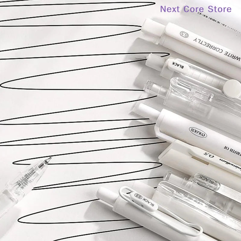 5-Piece Quick-Dry Gel Pen Set – Smooth Student & Office Pens Gel Pen Set HIP