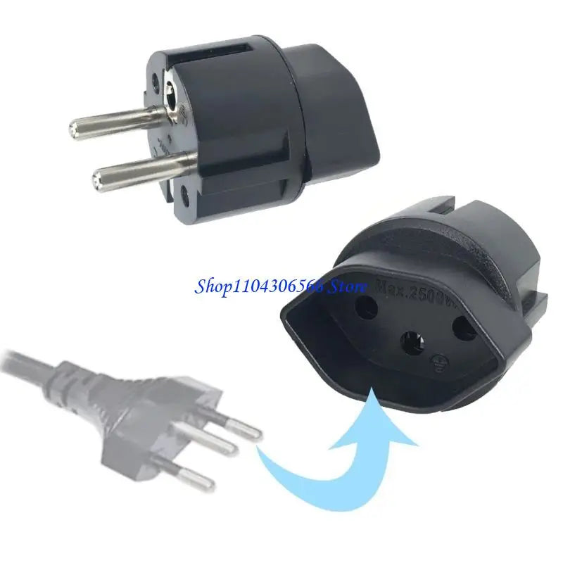 International Travel Plug Adapter – Europe France Germany 10A Travel Plug Adapter HIP