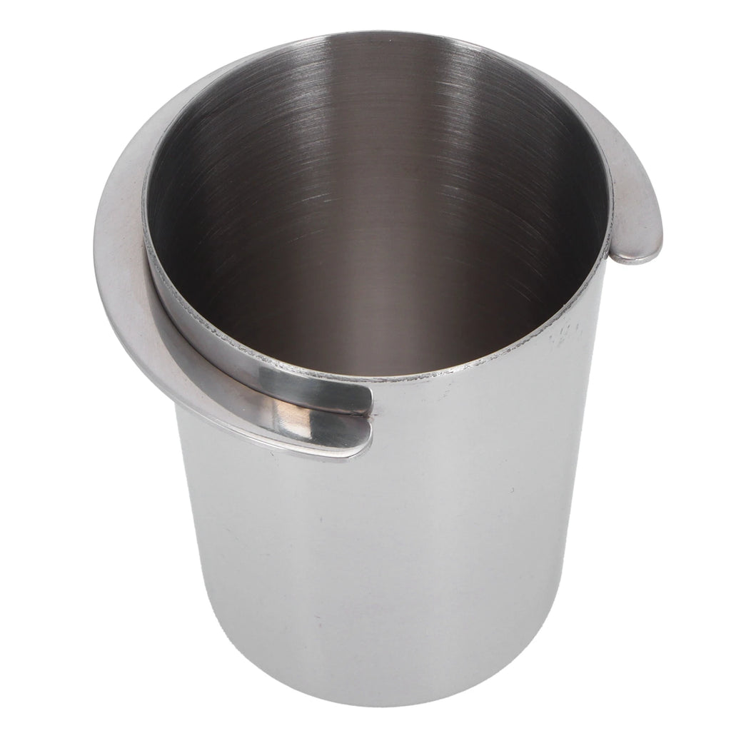Stainless Steel Dosing Cup 51mm Stainless Steel Coffee Machine Handle Dosing Cup Mug Coffee Powder Feeder Part Coffee Dosing Cup HIP