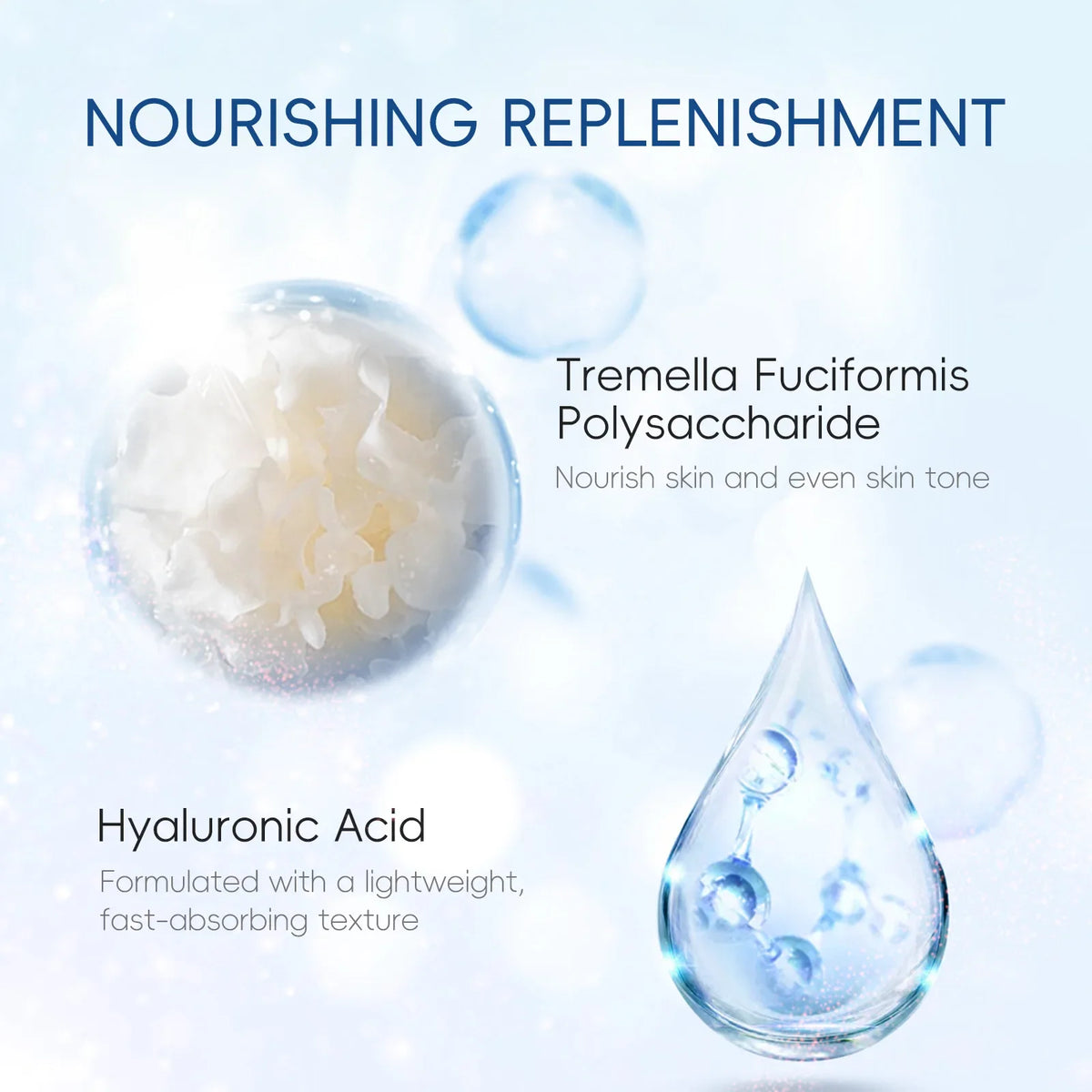 LAIKOU Hyaluronic Acid Face Serum – Hydrate, Firm & Brighten Hyaluronic Acid Serum HIP