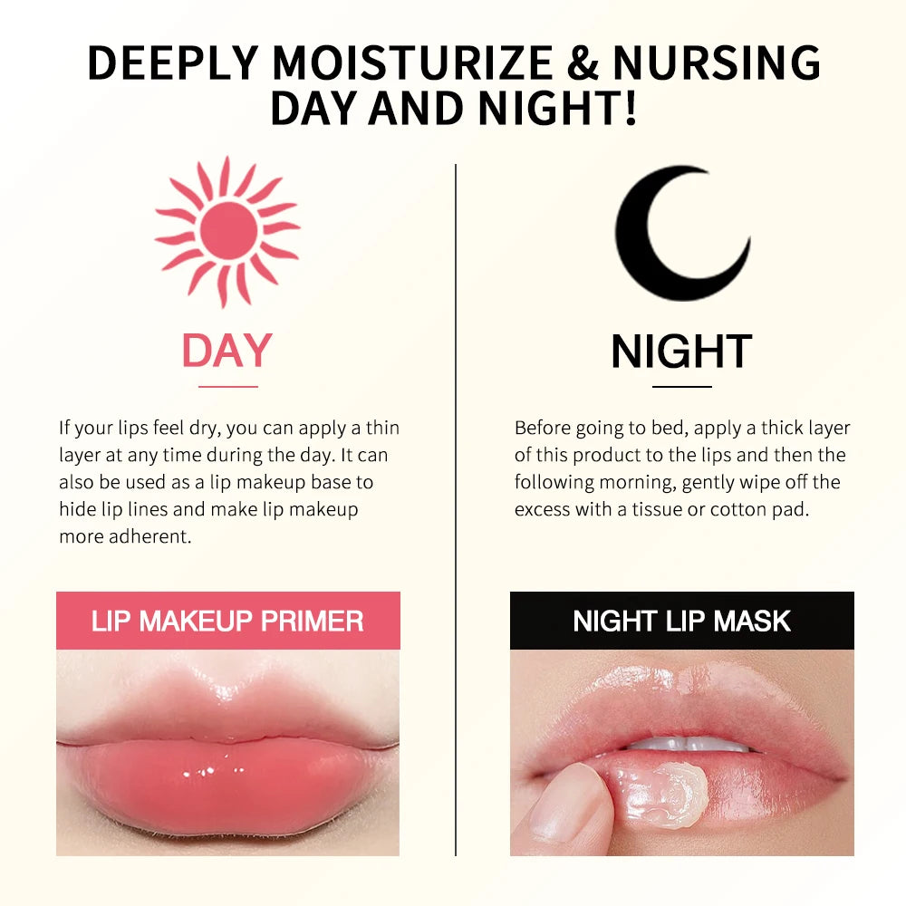 Lip Collagen Collagen Lip Mask Lip Balm To Moisturizes Dry Lips Smooths Fine Lines, Deep Hydrates Lip Moisturizer For Exfoliatin HIP
