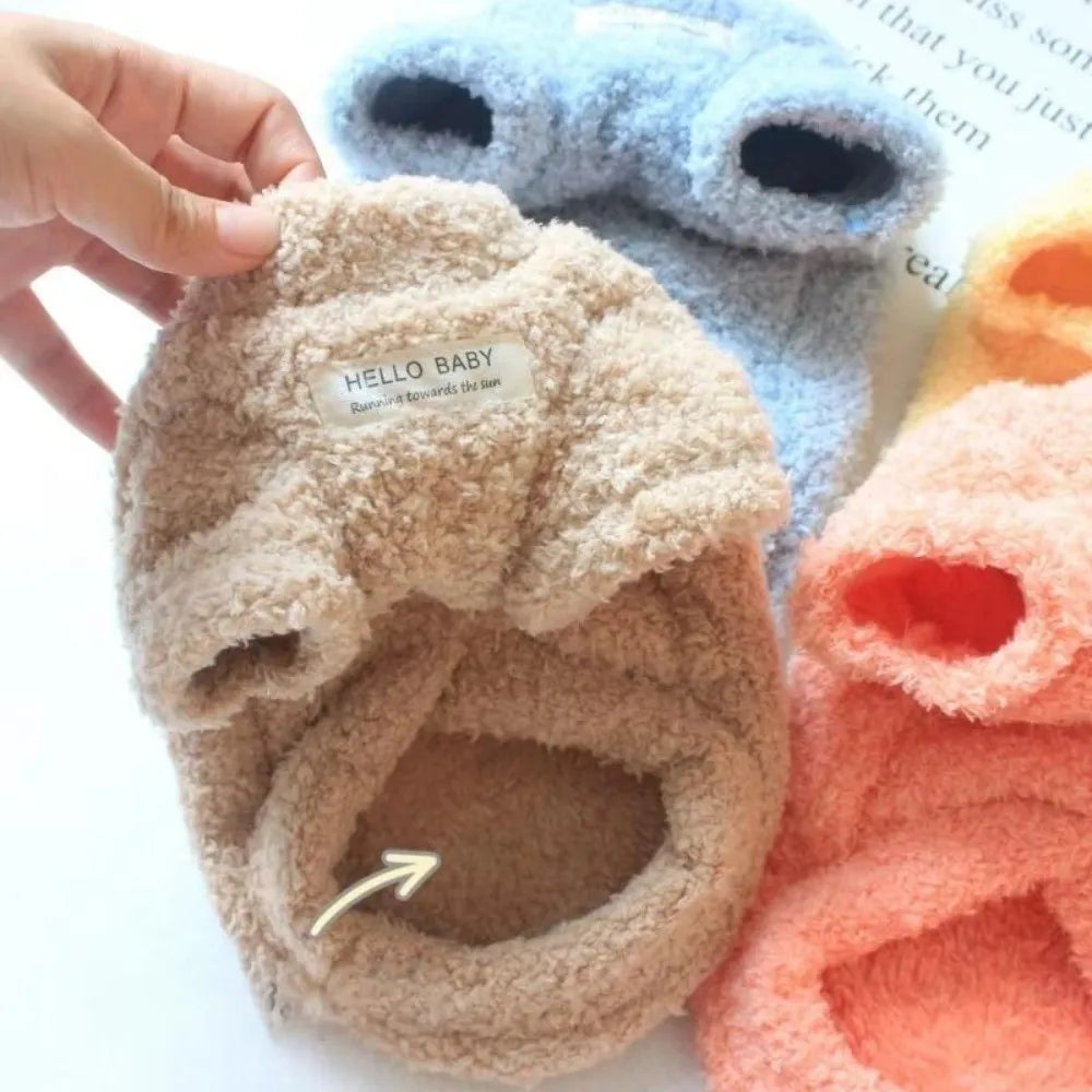 Winter Fleece Dog Sweater – Warm Coat for Small Dogs Dog Sweater Coat HIP