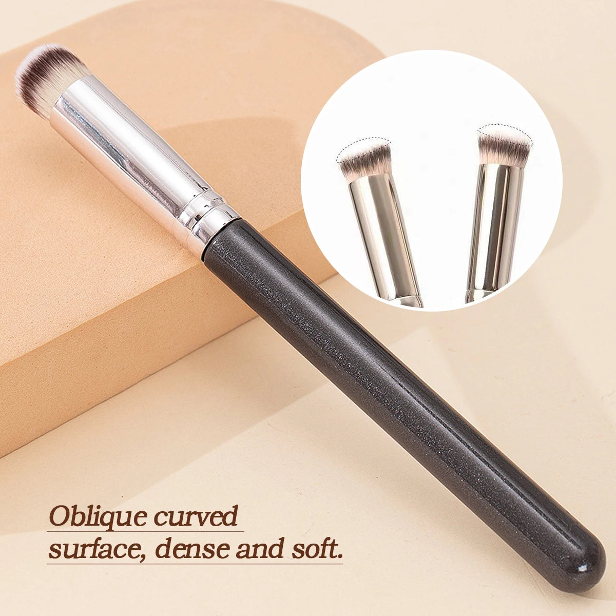 Precision Flat Head Concealer Brush – Model 270 | HIP Concealer Brush HIP 270-zhexiashua