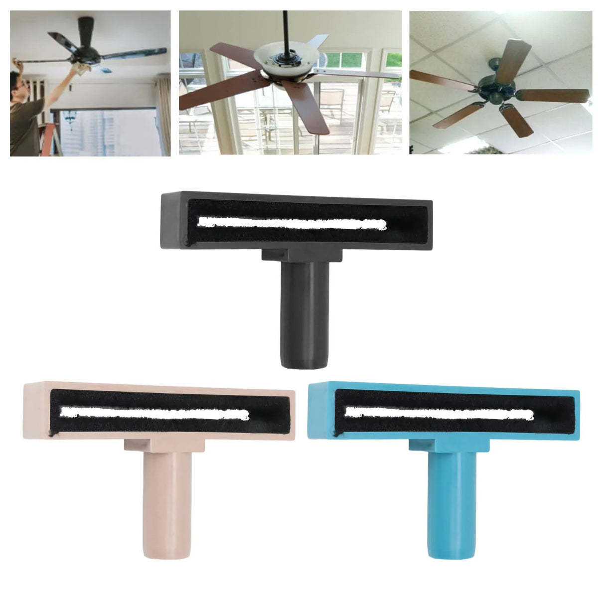 Ceiling Fan Cleaning Reusable Washable Brush Fan Blade Brush Fan Cleaning Tool for Home Fan Cleaning Brush Ceiling Fan Cleaner HIP